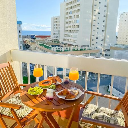 Luxury 2 Min Beach With Balcony, Ocean View, Wifi, Ac, Smarttv Portimão Exteriér fotografie
