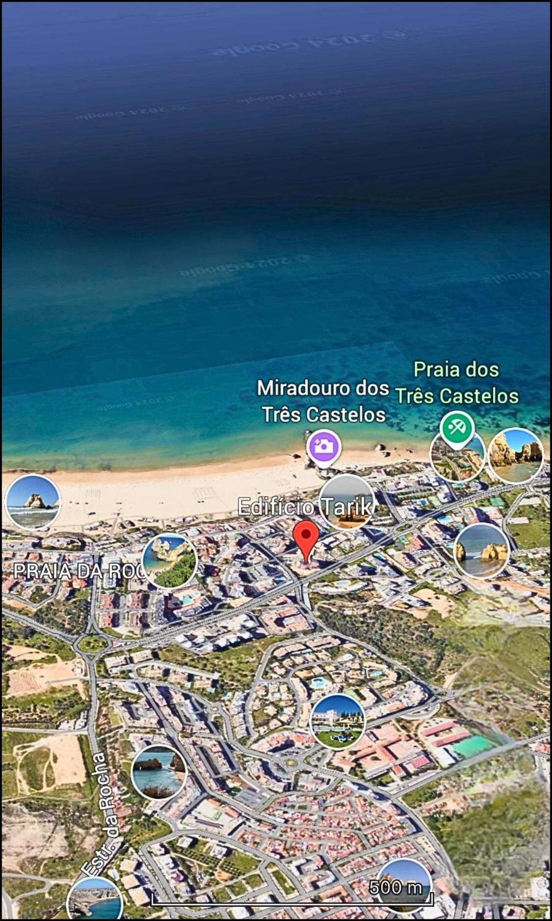 Luxury 2 Min Beach With Balcony, Ocean View, Wifi, Ac, Smarttv Portimão Exteriér fotografie